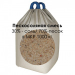 Пескосоль 30/70 бигбеги (МКР) 1000 кг
